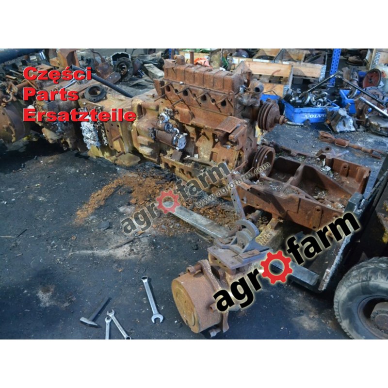 Case CS 100 spare parts, engine, gearbox, front axle