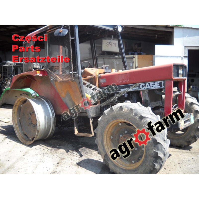 Case 743 spare parts, gearbox, engine, axle, front axle