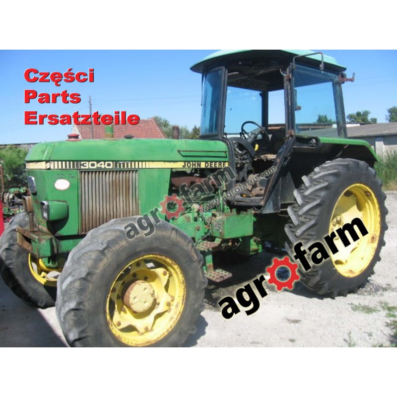 John Deere 3040 spare parts, gearbox, engine