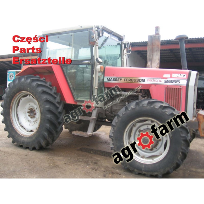 Massey Ferguson 2685 spare parts gearbox, front axle