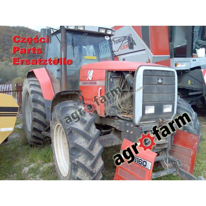 Massey Ferguson 8160 spare parts, engine, final drive, front axle