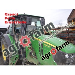 John Deere 6090RC części,  skrzynia biegów, silnik