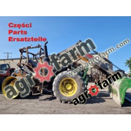 John Deere 6105MC części, skrzynia biegów, silnik