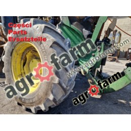 John Deere 6105MC części, skrzynia biegów, silnik