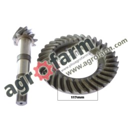 ROULEAU ATTAQUANT + ROUE DISQUE 9X33 MASSEY