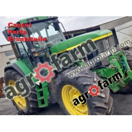 John Deere 7710 części, skrzynia most silnik wał