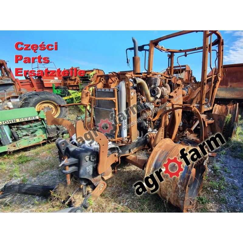 Claas Arion 630 CMATIC części, skrzynia biegów, oś
