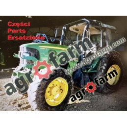 John Deere 5080M części, skrzynia biegów, silnik