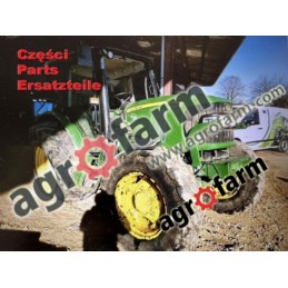 John Deere 5080M części, skrzynia biegów, silnik