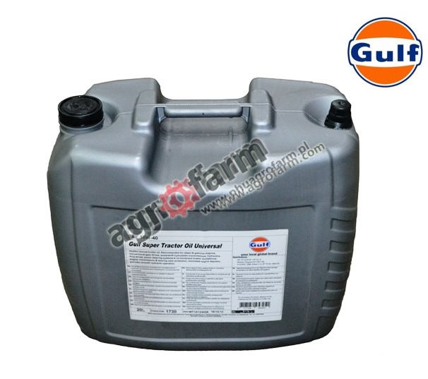 HYDRAULIC - GEAR OIL 10W40 GULF 20 l. HYDRAULIC - GEAR OIL 10W40 GULF 20 l.
