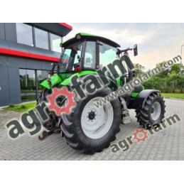 DEUTZ AGROTRON 118 WITH THREE-POINT LINKAGE