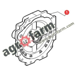 ENGINE SPACER MASSEY 3000/6000 USED