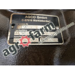 Skrzynia biegów Vario ML180, Fendt 716