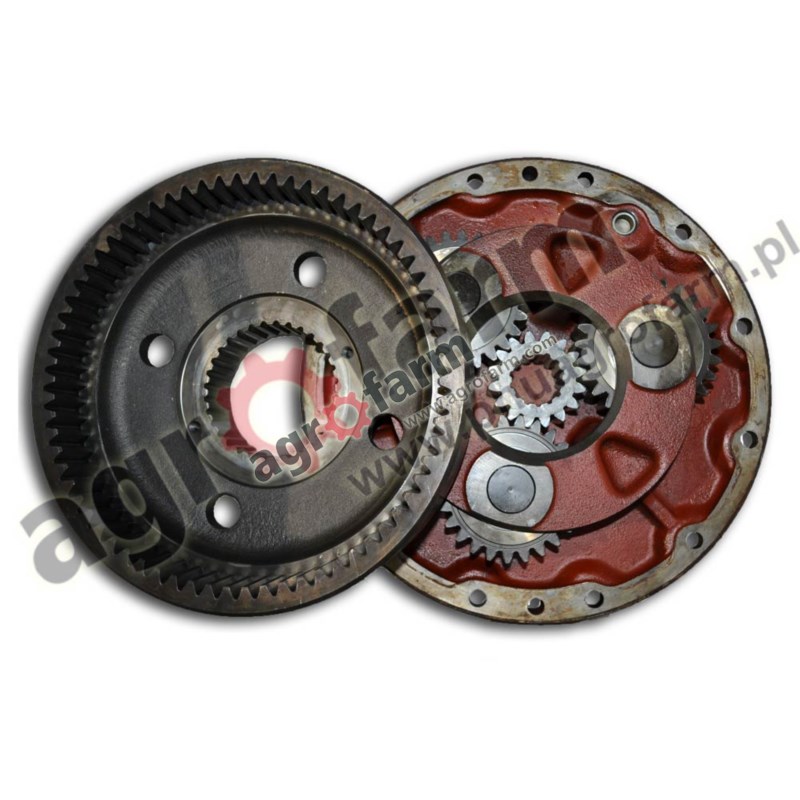 Układ planetarny, Zwolnica New Holland TM190, 175