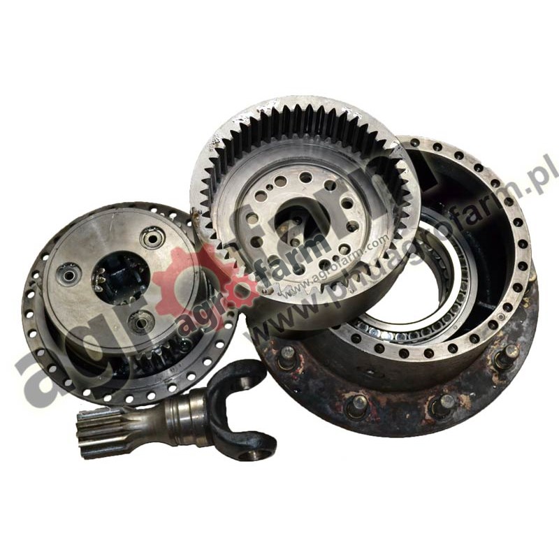 układ planetarny, zwolnica Fendt 612, 614, 615