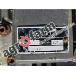 TUZ, przedni podnośnik, WOM Claas Axion 870