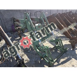 Front loader with adaptation, Fendt 380 GT