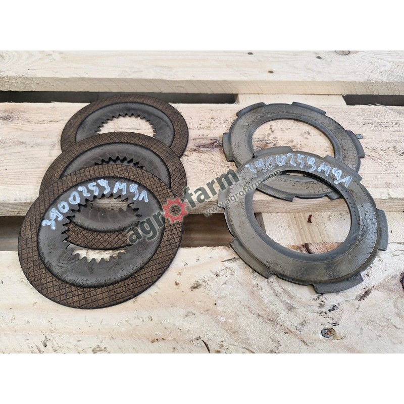 Zestaw tarczek dynashift Massey Ferguson 3050