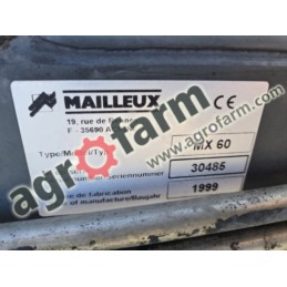Front loader Mailleux MX 60