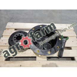 Układ planetarny FWD John Deere 6195R, 6155M