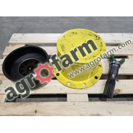 Układ planetarny FWD John Deere 6195R, 6155M