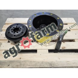 Układ planetarny FWD John Deere 6195R, 6155M