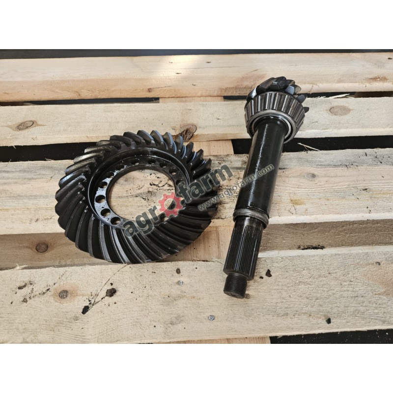 Wałek ataku + koło Z12x31 FWD John Deere 4350