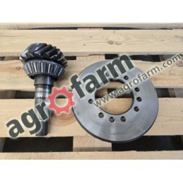 bevel gear + crown wheel 17X36 JD, 2060