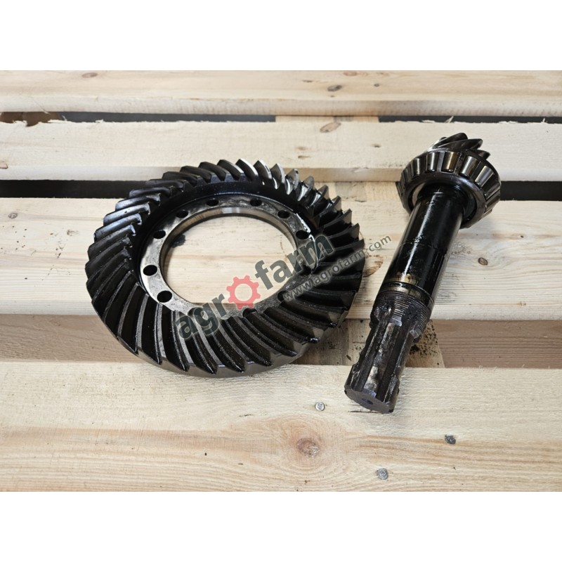 Wałek ataku+koło Z9x37 Massey Ferguson 6180, 6270