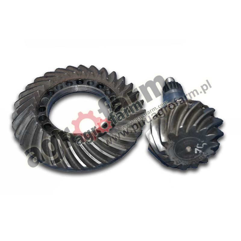 bevel gear + FWD WHEEL 14X31, JOHN, USED