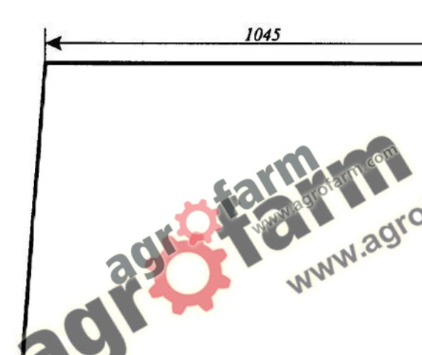 PARE-BRISE MASSEY FERGUSON 3000 EQUAL