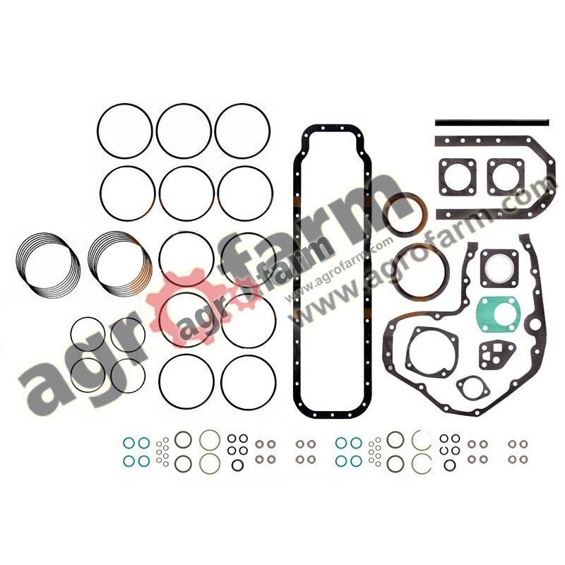 GASKET SET BOTTOM 6 CYL. FENDT MWM version B