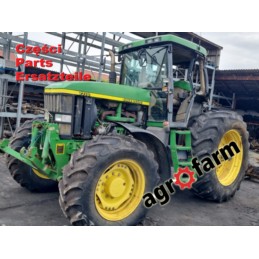 John Deere 7710 części, skrzynia most silnik wał
