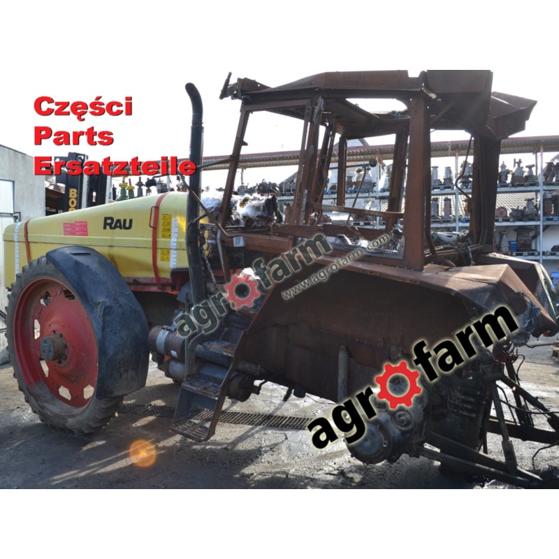 Fendt 395 GT części skrzynia most silnik zwolnica