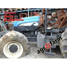 New Holland TM155 części, skrzynia biegów, silnik