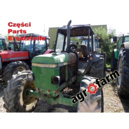 John Deere 2450 MC1 części, skrzynia biegów, oś