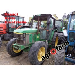 John Deere 6110, części, silnik, skrzynia biegów