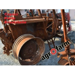 FIAT 8294 części, skrzynia biegów, zwolnica, oś