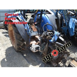 New Holland TN75 części, skrzynia biegów, silnik