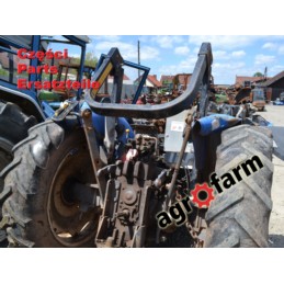 New Holland TN75 części, skrzynia biegów, silnik