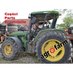 John Deere 6400 części, skrzynia biegów, silnik