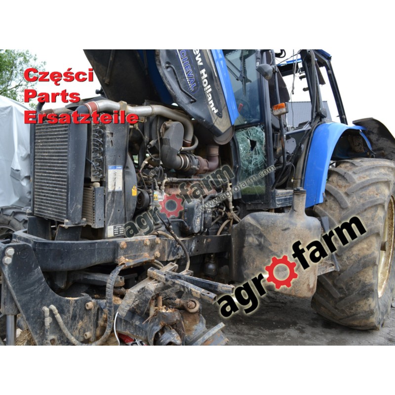 New Holland TM190 części, skrzynia biegów, silnik