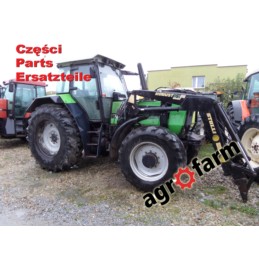 Deutz Agrostar 6.61 części, skrzynia biegów, oś