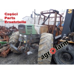 Fendt 514 części skrzynia biegów, zwolnica, silnik