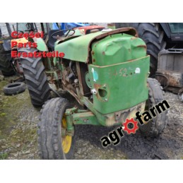 John Deere 2030 części, skrzynia biegów, silnik