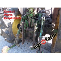 John Deere 6400 części, skrzynia biegów, silnik