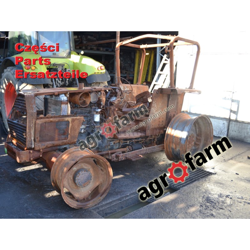 Massey Ferguson 375 spare parts, gearbox, front axle