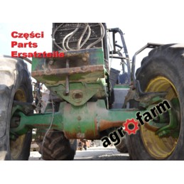 John Deere 7800 części, skrzynia biegów, silnik