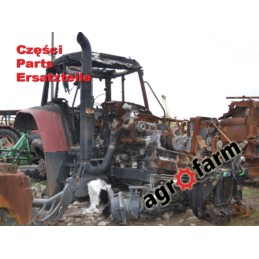 Case CS 130 części, skrzynia biegów, silnik