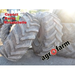 Case CS 130 części, skrzynia biegów, silnik